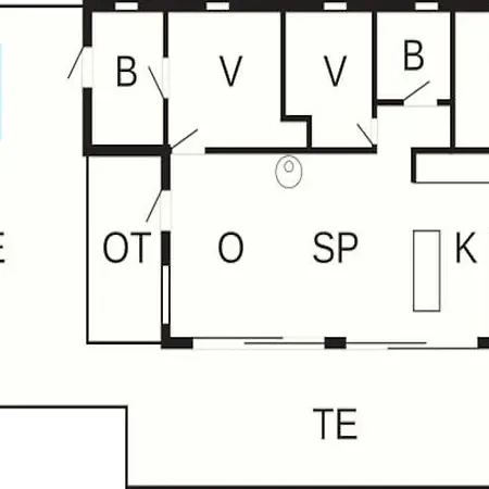 Дом отдыха 9 Person In Vaeggerlose-by Traum